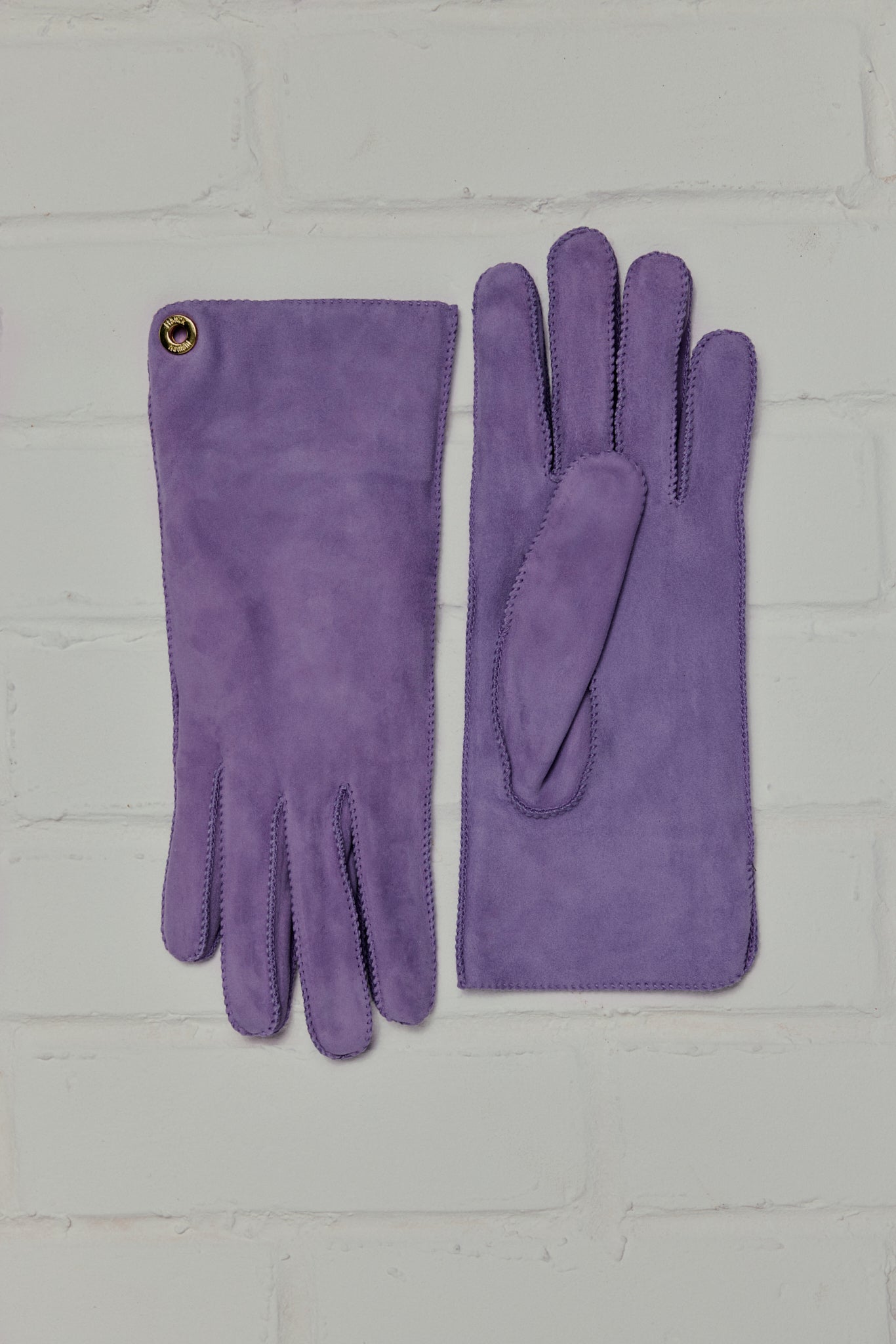 SOFT Suede gloves with cashmere and silk lining 