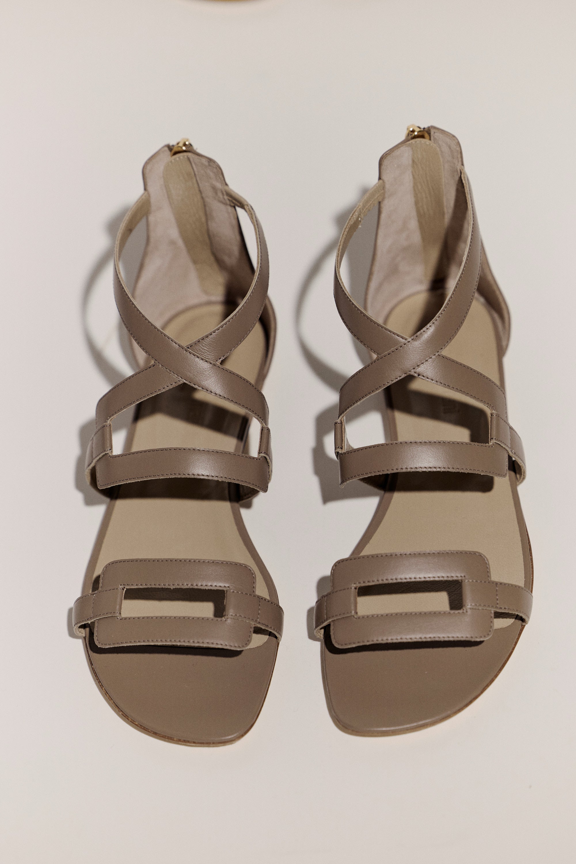 Labyrinth sandals in nappa leather