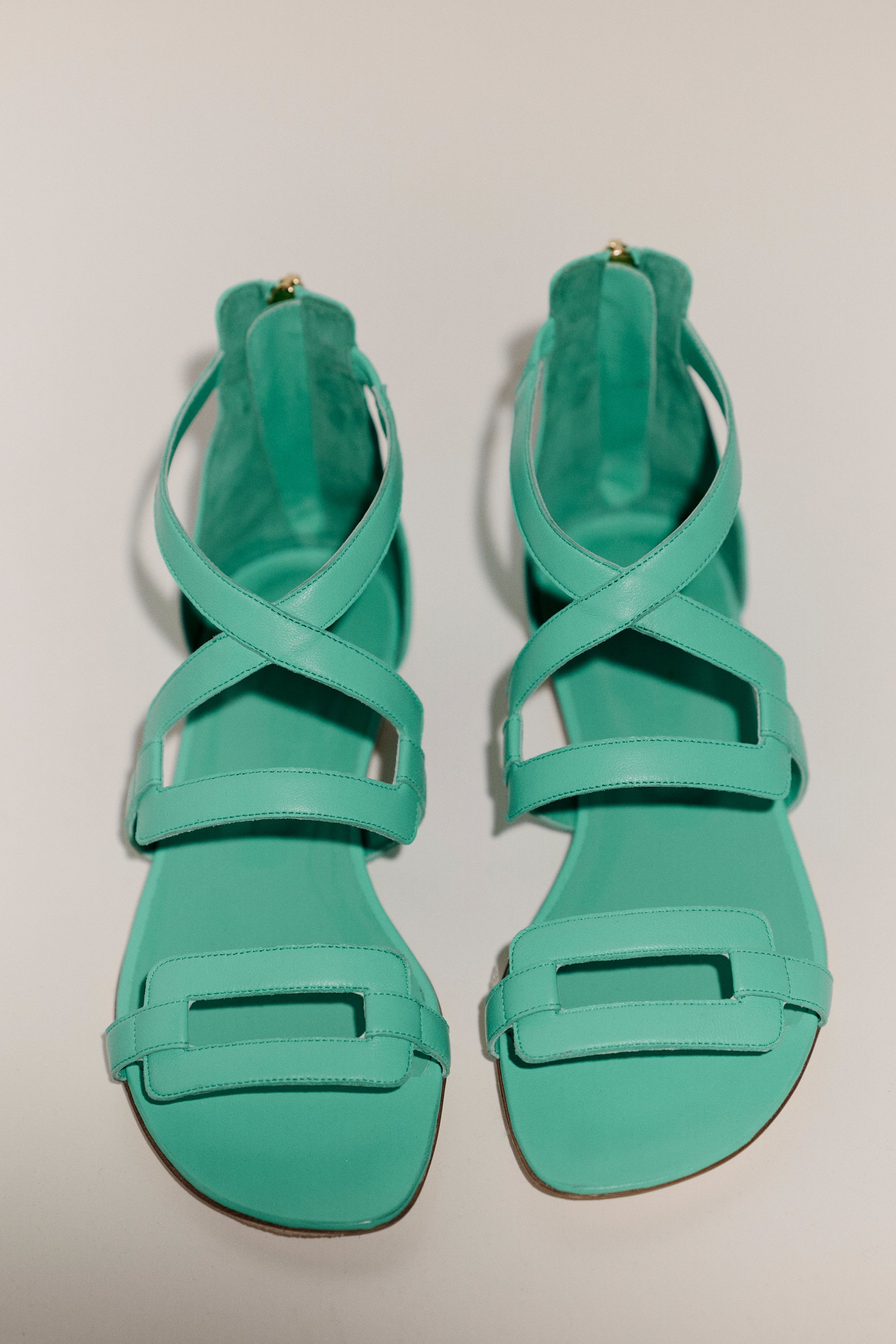 Labyrinth sandals in nappa leather