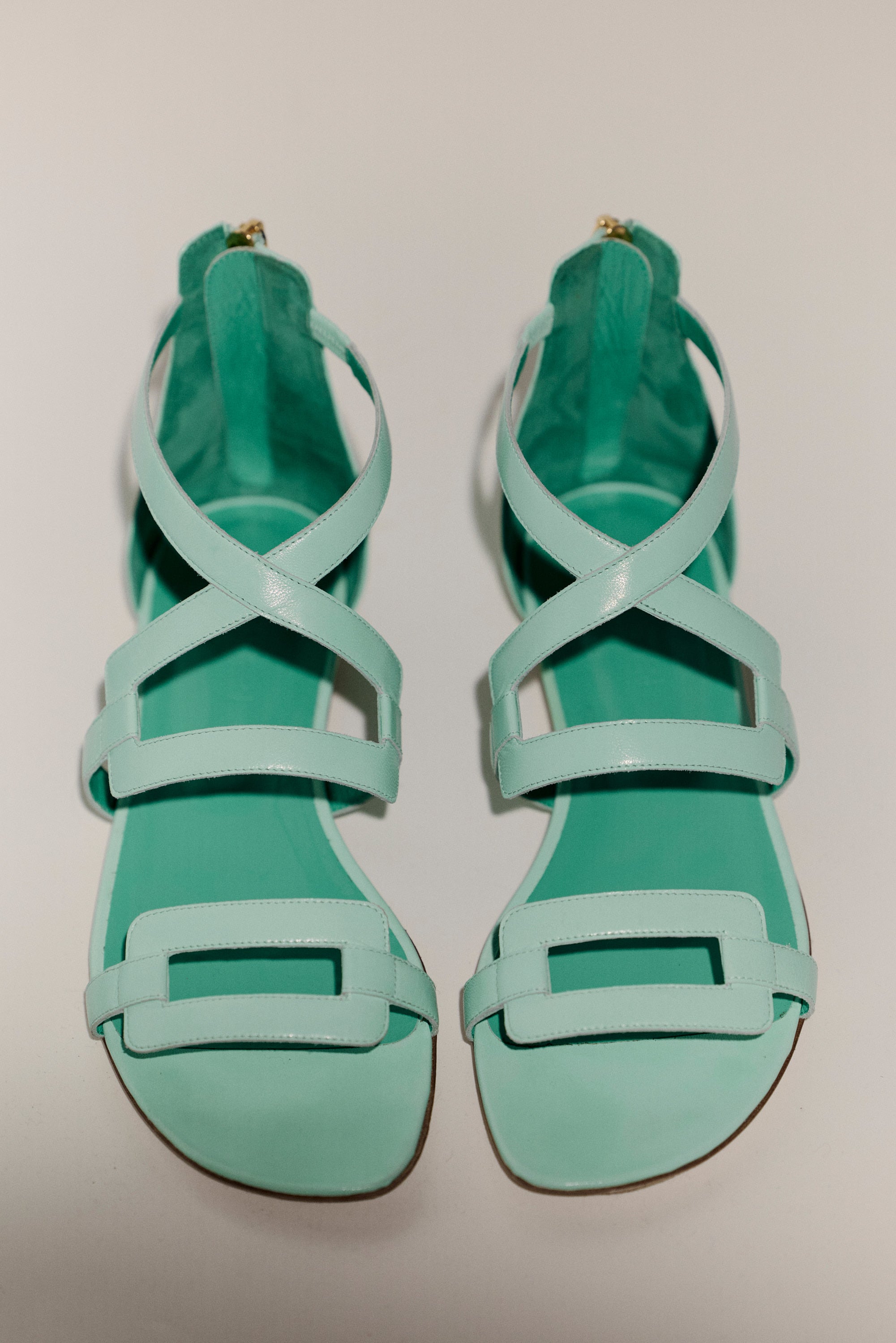 Labyrinth sandals in nappa leather