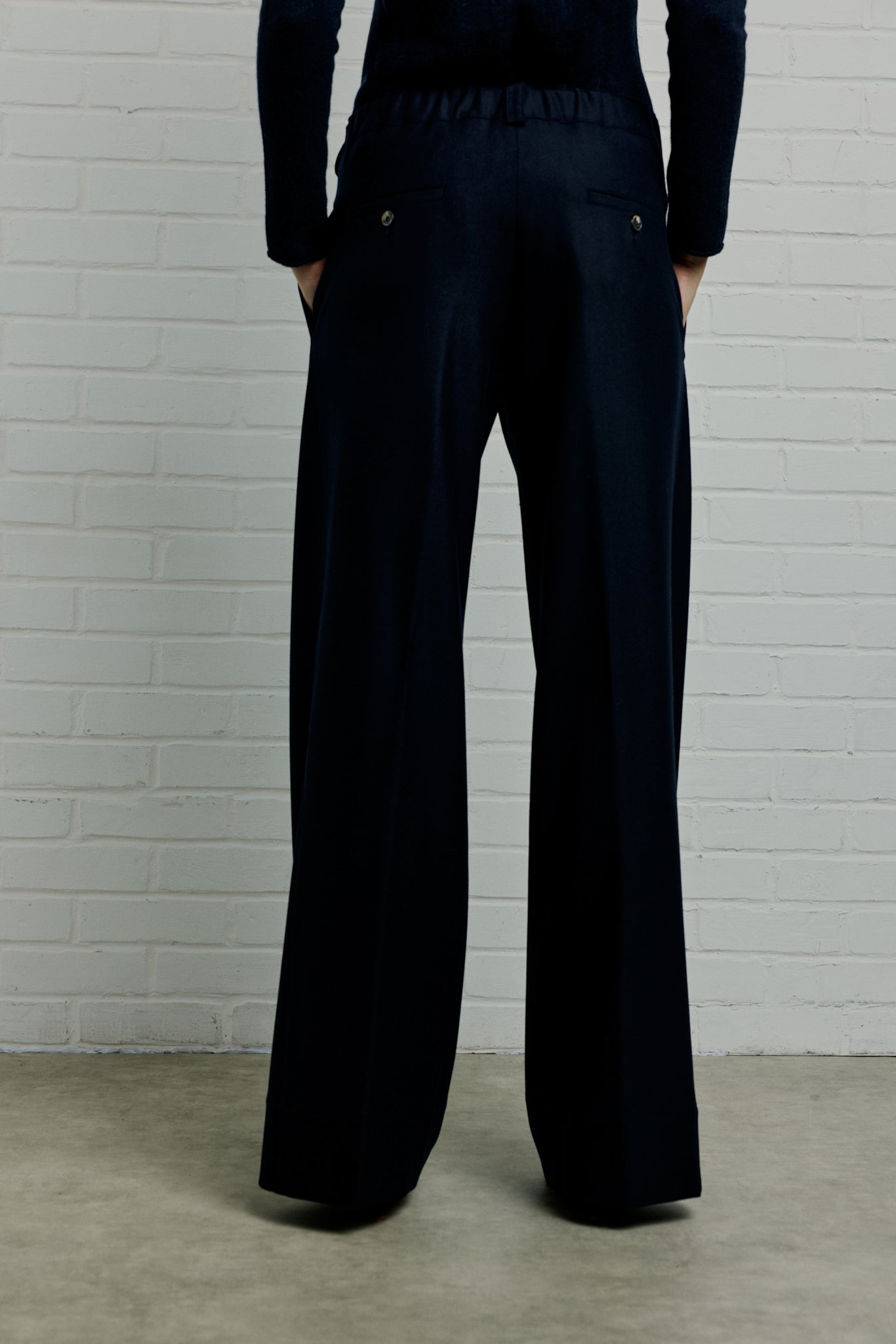 MARICA Stretch wide leg pants