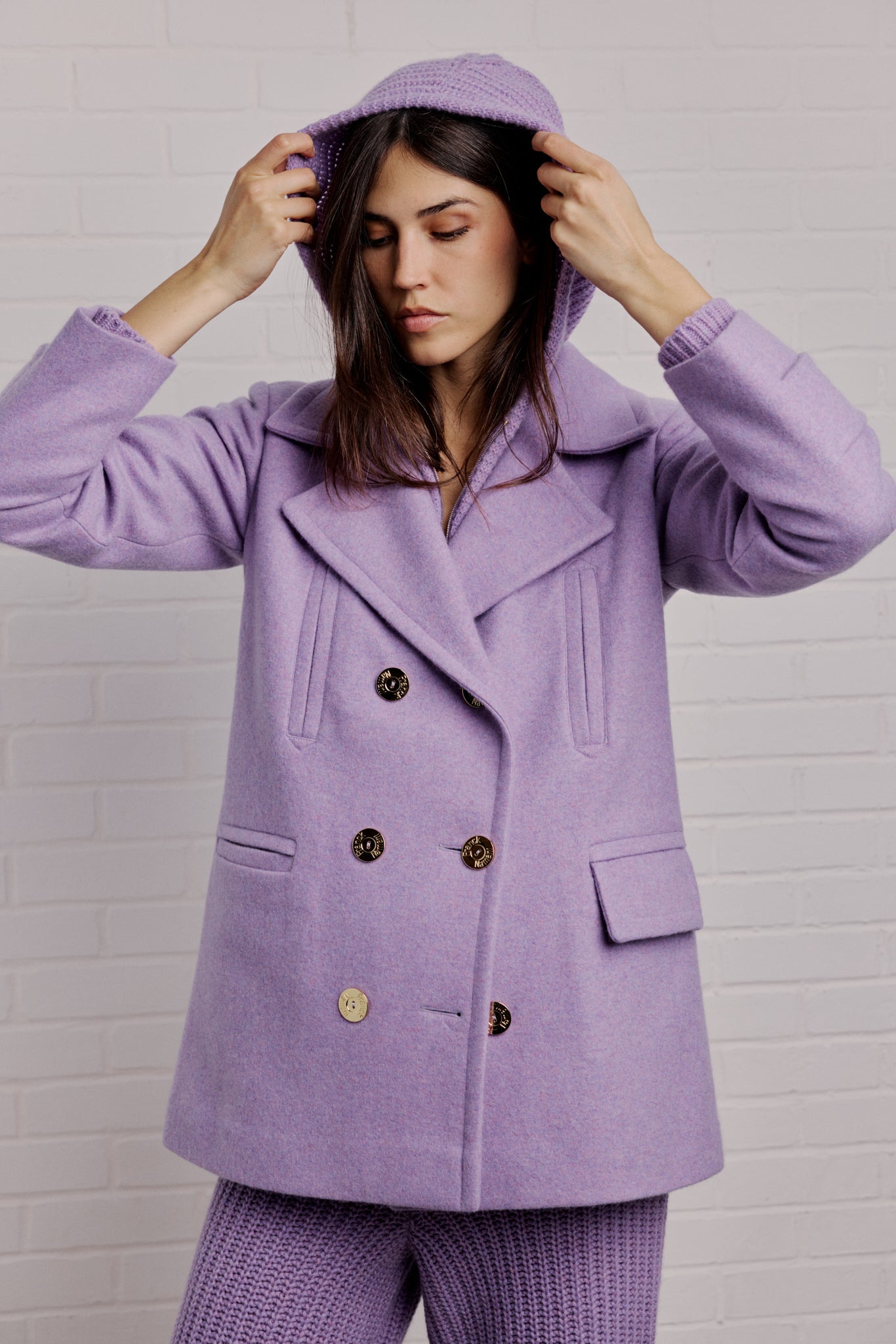 TIMELESS Cashmere pea coat