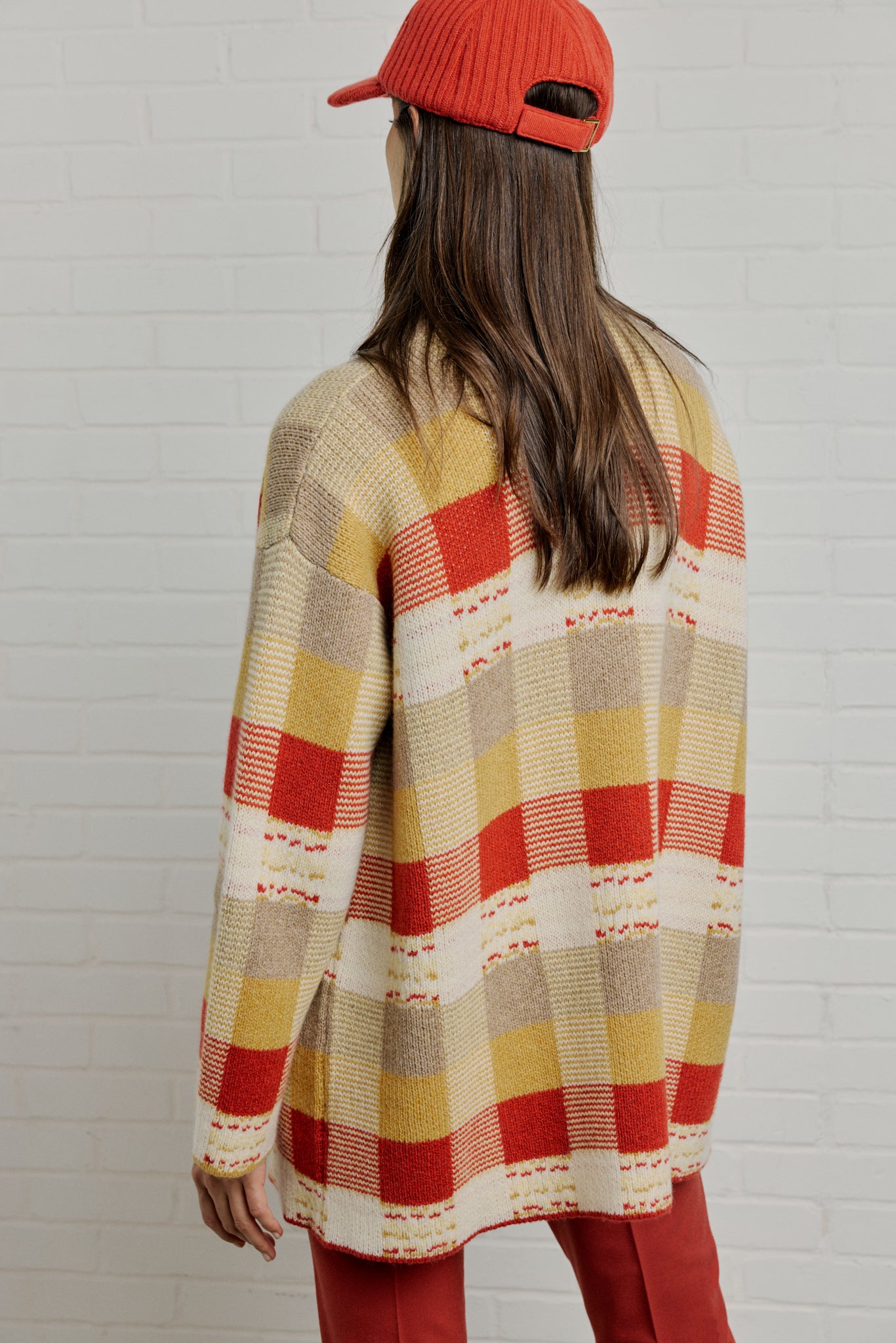 Cardigan en Jacquard de cachemire MADRAS