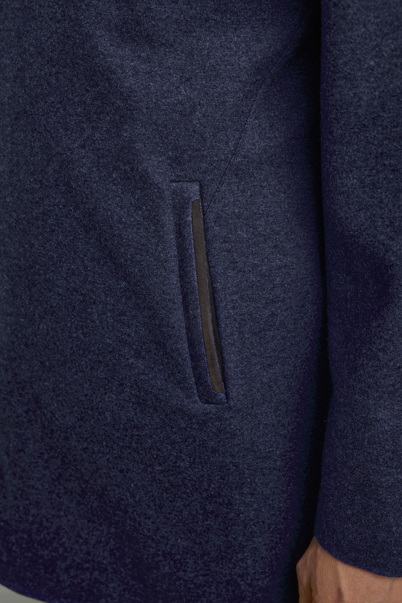 Manteau FLINT en Ultimum cashmere® felt et doublure en vison