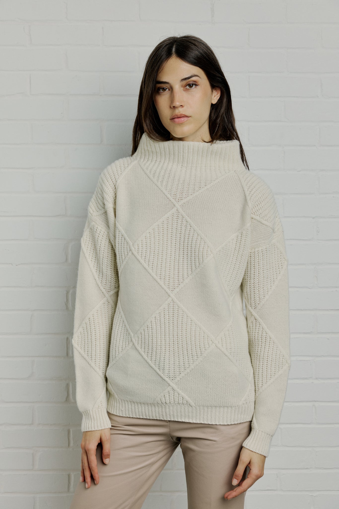 LOSANGE Cashmere sweater