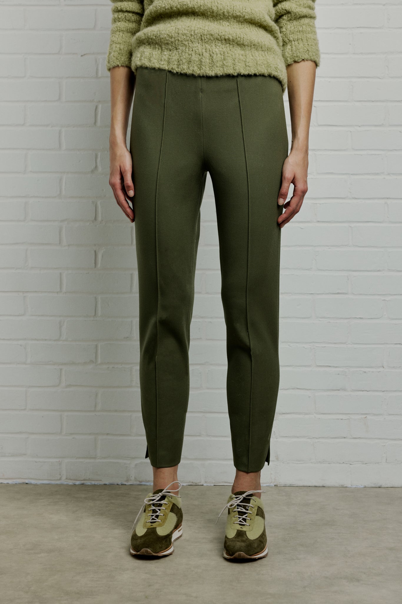 ISABELLE Stretch wool pants